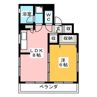 シャングリラ21【3階】の間取り