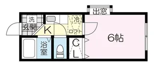 メゾンルノール【2階】の間取り