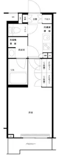 ルーブル大森西【5階】の間取り