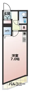 La vrai Vorgue【3階】の間取り