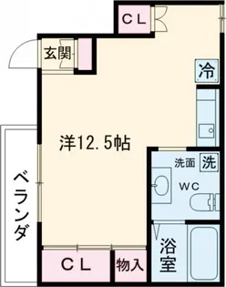 ツインコート多摩川【2階】の間取り