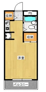 セントラルマンション武蔵野【1階】の間取り