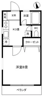 ニュー田原ハイツ【2階】の間取り