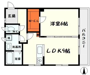 hasizume-bill (橋爪ビル)【4階】の間取り