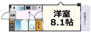 プランドール中村公園【1階】の間取り