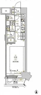 RELUXIA CITY 北新宿【1階】の間取り