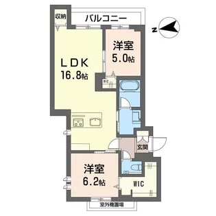 Forena【3階】の間取り