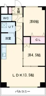 ラ・フレーズ【3階】の間取り
