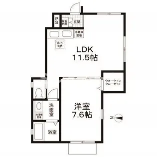 SAKURASO【1階】の間取り