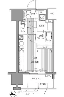 センテニアル王子神谷【3階】の間取り