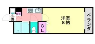 フォレストインサイドI【3階】の間取り