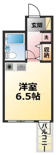 ピーターハウス甲子園【1階】の間取り