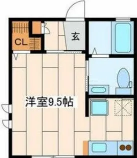 グリーンリーフ弐番館【1階】の間取り