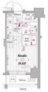 ガーラ・アヴェニュー渋谷【2階】の間取り