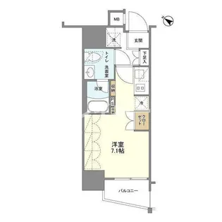 SIL西五反田【3階】の間取り