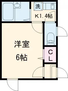 マーレ西新井【1階】の間取り