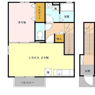 ラヴィアンローズ【2階】の間取り