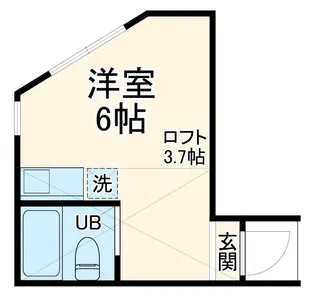 ユナイト井土ヶ谷ピグマリオンランド【2階】の間取り