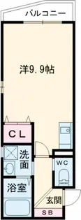 ハートフル岡場駅前【2階】の間取り