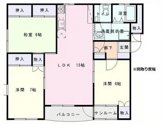 オム・デスプリ壱番館【2階】の間取り