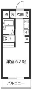 スカイハイツみゆき【1階】の間取り