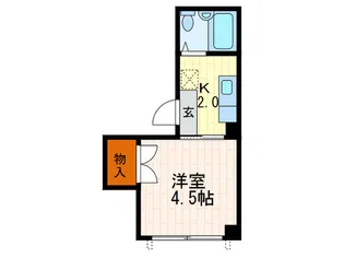 山久ビル【3階】の間取り