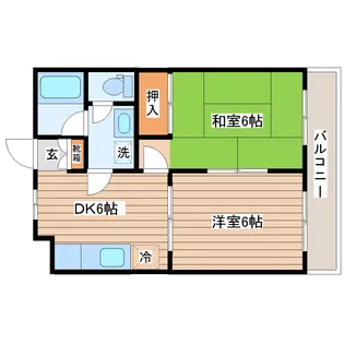 サンリヴェール【3階】の間取り