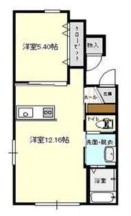 コーポライフ【2階】の間取り