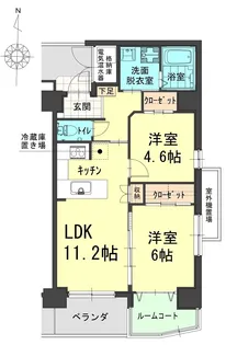 サイドアイ【5階】の間取り