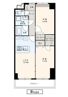 ソフィア調布【2階】の間取り