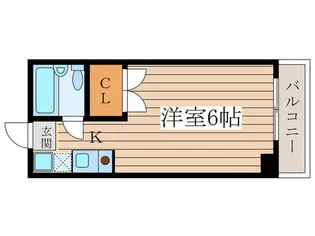 グリ-ンデル鶴里【3階】の間取り