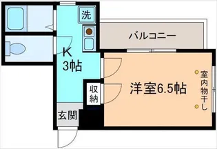 パークパレス【2階】の間取り