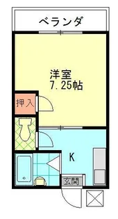 ディアコートC【3階】の間取り
