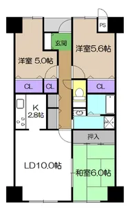 3LDKの間取り画像