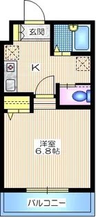 HILLS KOBAYASHIIIの間取り