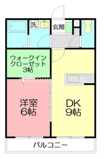 ドゥージェーム【1階】の間取り