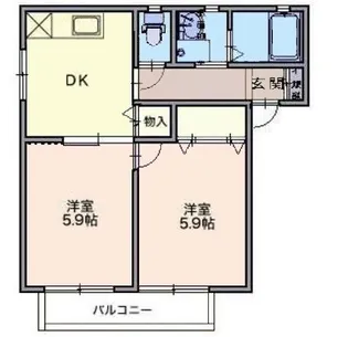 雪月花 雪棟(A棟)【1階】の間取り