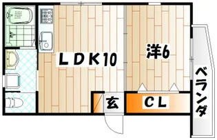 studie MORITSUNE【2階】の間取り