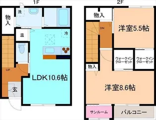 グラン・ジュテA棟【1階】の間取り