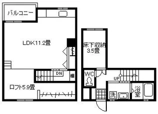 Comfort Benefis Machi【1階】の間取り