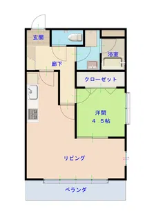 リエゾン【3階】の間取り