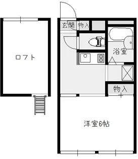 新潟県新潟市西区寺尾北1【アパート】の間取り