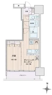 エスティメゾン錦糸町II【9階】の間取り