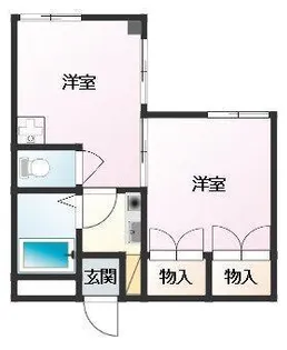 サンパルコ【8階】の間取り