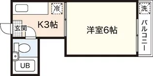 ドプコビル【3階】の間取り