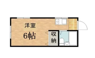 サンライズコーポ【2階】の間取り