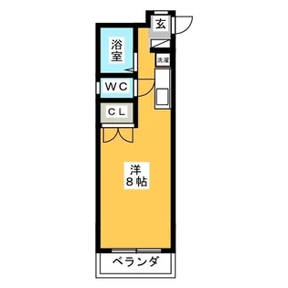 司ハイツ【1階】の間取り