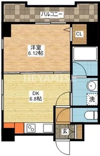 イ・メゾン麹屋【9階】の間取り