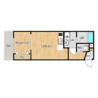 神奈川県海老名市門沢橋4【アパート】の間取り