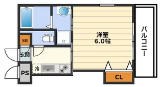 シャトートレイユ【4階】の間取り